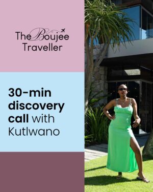 Travel Consultation with Kutlwano